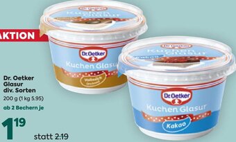 Billa Dr. Oetker Glasur 200 g Angebot