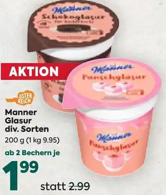 Billa Manner Glasur 200 g Angebot