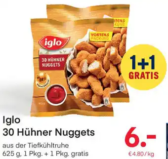 MPreis Iglo 30 Hûhner Nuggets 625 g Angebot