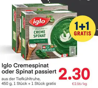 MPreis Iglo Cremespinat Oder Spinat Passiert Angebot