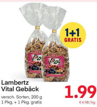 MPreis Lambertz Vital Gebäck 200g Angebot