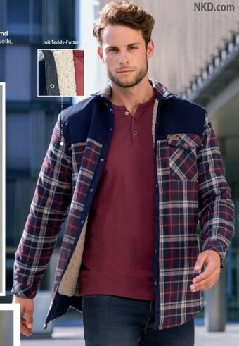 NKD Herren flanellhemd Angebot