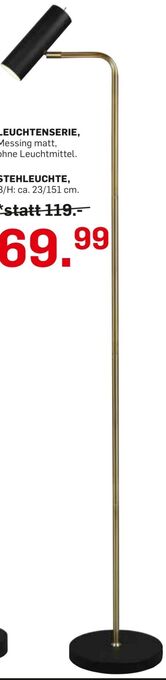 Möbel Ludwig Stehleuchte Angebot