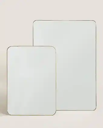 ZARA HOME Spiegel mit geschwungenem rahmen Angebot