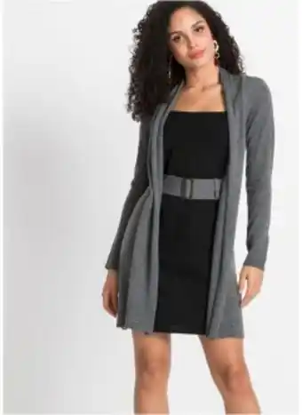 Bonprix Strickkleid mit gürtel, kurzgröße Angebot
