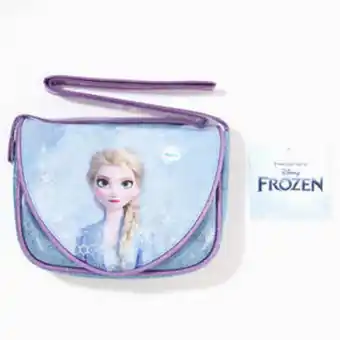 ©disney frozen purple glittery elsa crossbody bag