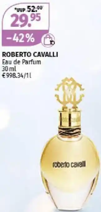 Müller Roberto Cavalli Eau de Parfum 30ml Angebot