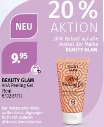 Müller Beauty Glam AHA Peeling Gel 75ml Angebot