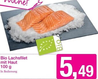 Sutterlüty Bio Lachsfilet mit Haut 100 g Angebot