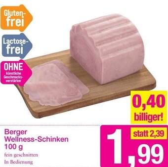 Sutterlüty Berger Wellness-Schinken 100 g Angebot