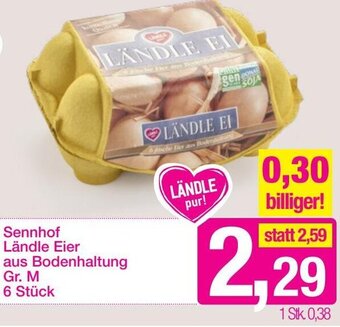 Sutterlüty Sennhof Ländle Eier Aus Bodenhaltung Angebot