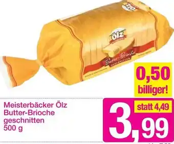 Sutterlüty Meisterbäcker Ölz Butter-Brioche geschnitten 500 g Angebot