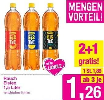 Sutterlüty Rauch Eistee 1,5 Liter Angebot