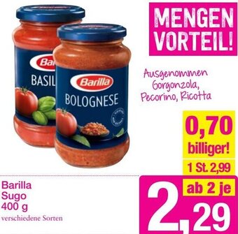 Sutterlüty Barilla Sugo 400 g Angebot
