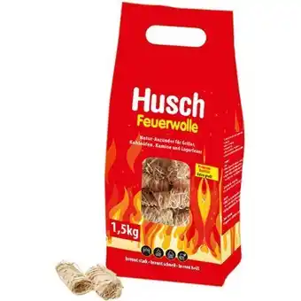 OBI Husch feuerwolle natürlicher anzünder 1,5 kg Angebot