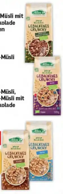 Martin Reformstark Bio hafer crunchy müsli Angebot