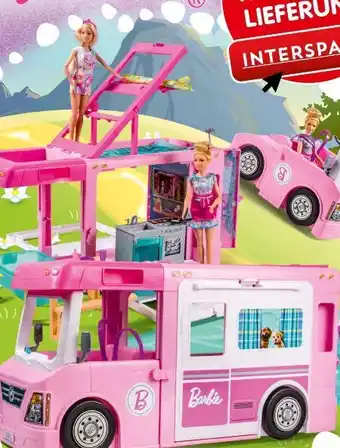 Interspar Barbie super abenteuer camper Angebot