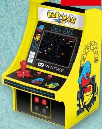Interspar Spielkonsole pac-man micro player Angebot