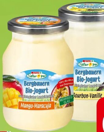 Spar Bergbauern bio-jogurt Angebot