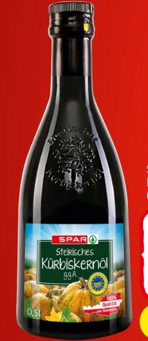 Spar Steirisches kürbiskernöl Angebot