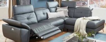 Polstermöbel Fischer Ecksofa leder Angebot
