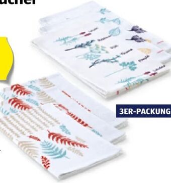 Hofer Geschirrtücher frottier Angebot