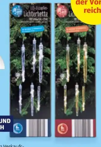 Hofer Led-outdoor-eiszapfen-lichterkette Angebot