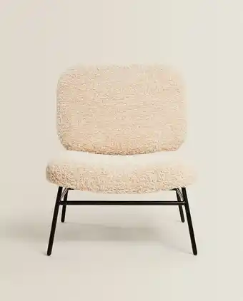 ZARA HOME Sessel mit lammfellimitat Angebot