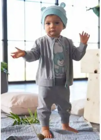 Baby kurzarmbody + mütze aus bio-baumwolle (2tlg. set)