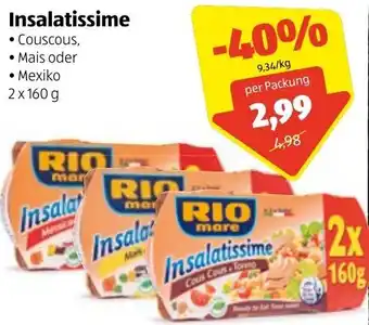 Hofer Insalatissime 2x160 g Angebot