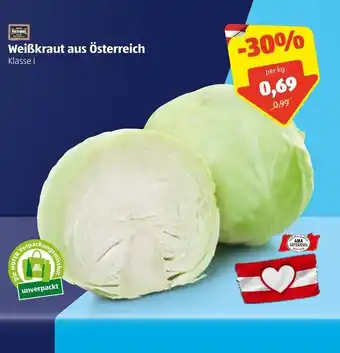 Hofer Weißkraut aus Österreich Angebot