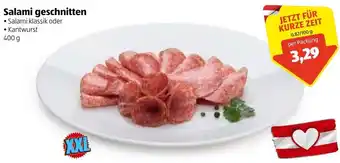 Hofer Salami Geschnitten 400g Angebot