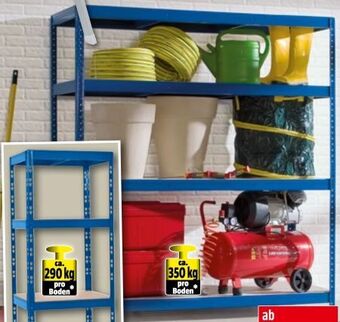 Bauhaus Metall schwerlastregal Angebot