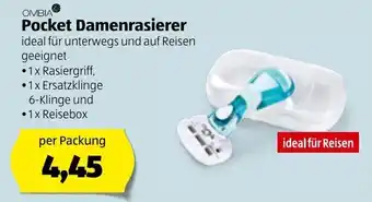 Hofer Pocket Damenrasierer Angebot