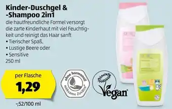 Hofer Kinder-Duschgel &- Shampoo 2in1 250ml Angebot