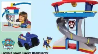 Maximarkt Paw patrol lookout tower playset headquarter Angebot