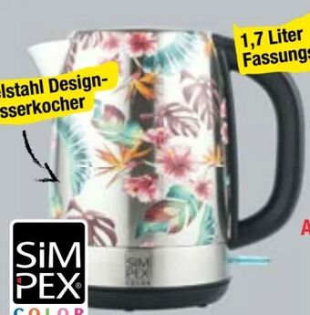 Maximarkt Wasserkocher tropical Angebot