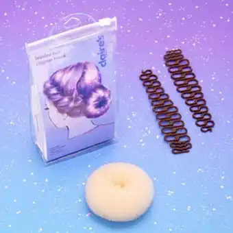 Claire's Braided bun hair tools kit Angebot