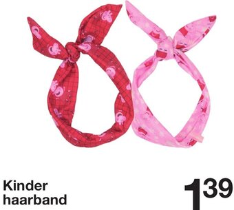 Zeeman Kinder Haarband Angebot