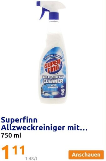 Action SuperFinn Allzweckreiniger mit 750 ml Angebot
