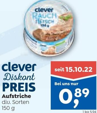 ADEG clever Aufstriche 150 g Angebot