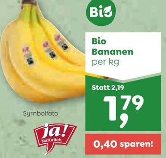 ADEG Bio Bananen per kg Angebot