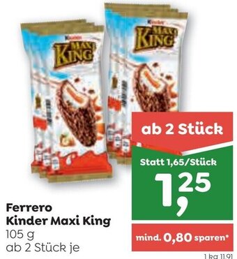 ADEG Ferrero Kinder Maxi King 105 g Angebot