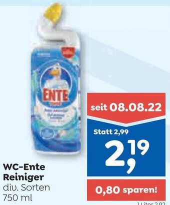 ADEG WC-Ente Reiniger 750 ml Angebot