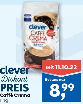 ADEG clever Caffè Crema 1 kg Angebot