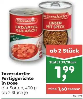 ADEG Inzersdorfer Fertiggerichte in Dose 400 g Angebot