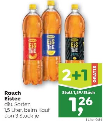 ADEG Rauch Eistee 1,5 Liter Angebot
