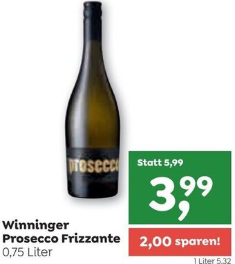ADEG Winninger Prosecco Frizzante 0,75 Liter Angebot