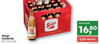 ADEG Stiegl Goldbräu 20 x 0,5 Liter Angebot