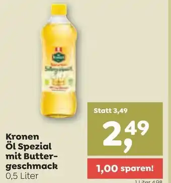 ADEG Kronen Öl Spezial mit Butter-geschmack 0,5 Liter Angebot
